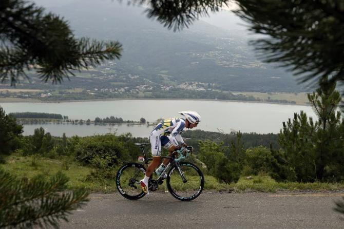 Thomas de Gendt (Vacansoleil) was fastest time early in the day