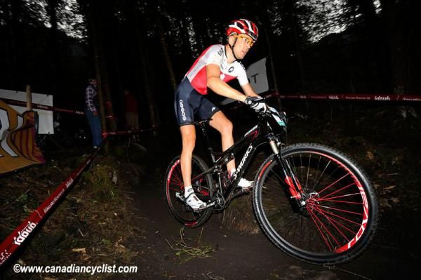 Christoph Sauser (Switzerland) is the marathon world champion