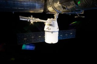 Approach, Capture and Docking of the SpaceX Dragon