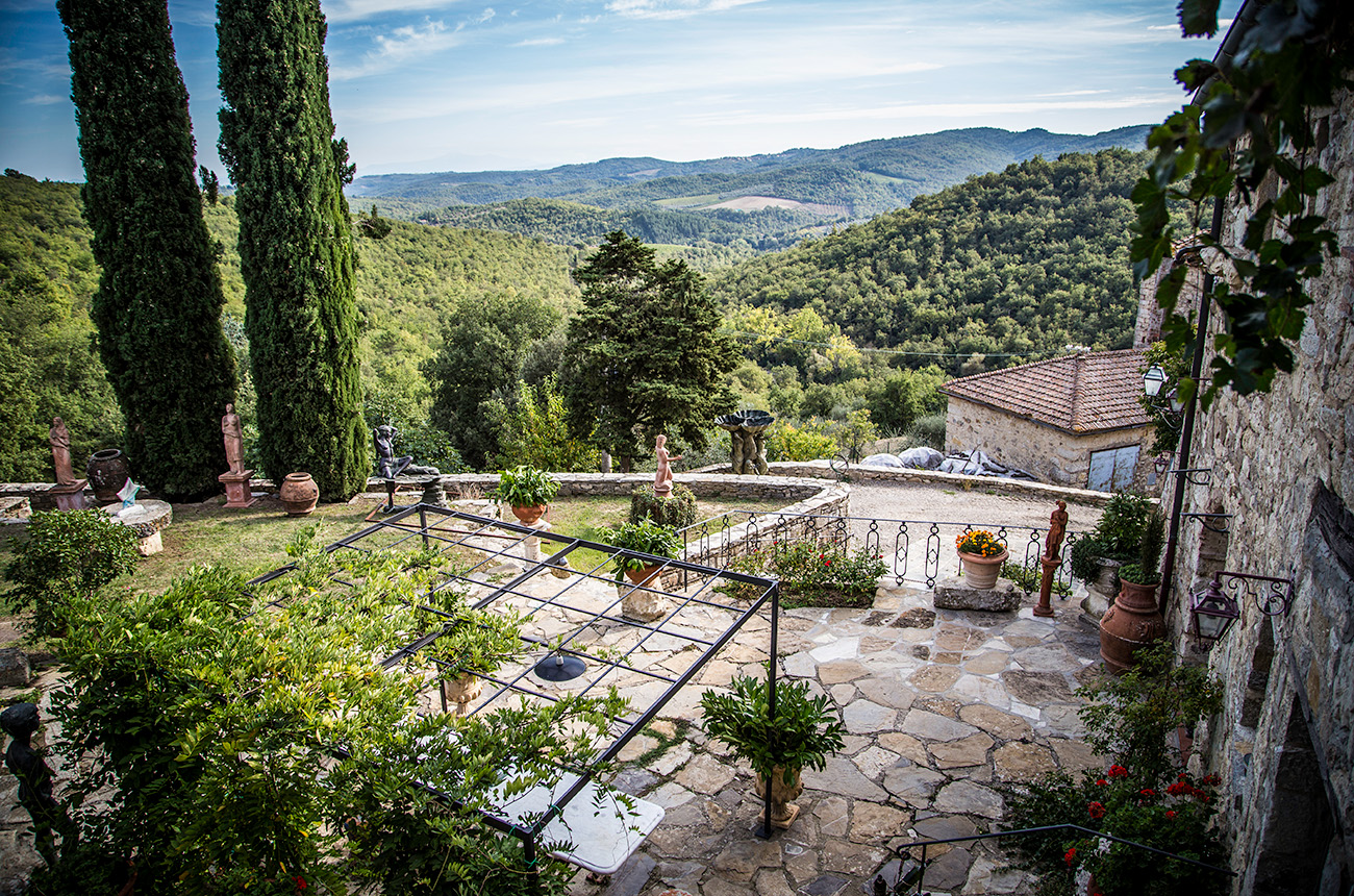Monteraponi winery in Tuscany