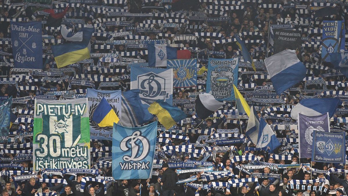 Dynamo Kiev fans