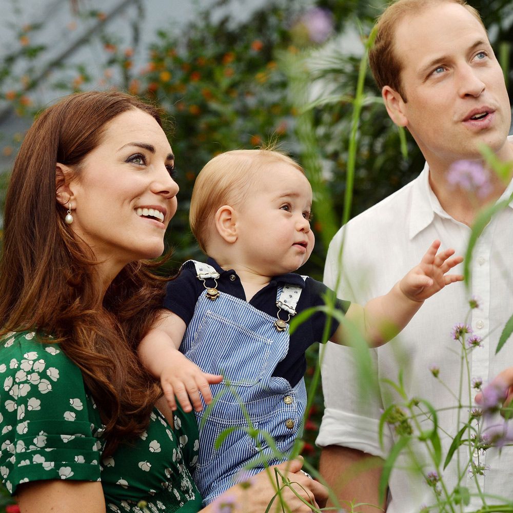 Prince George, Kate Middleton and Prince William