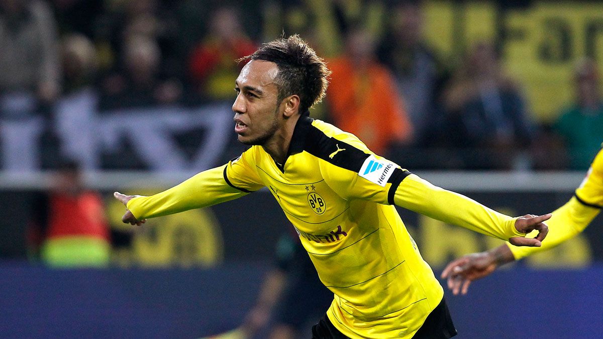 Pierre-Emerick Aubameyang of Dortmund