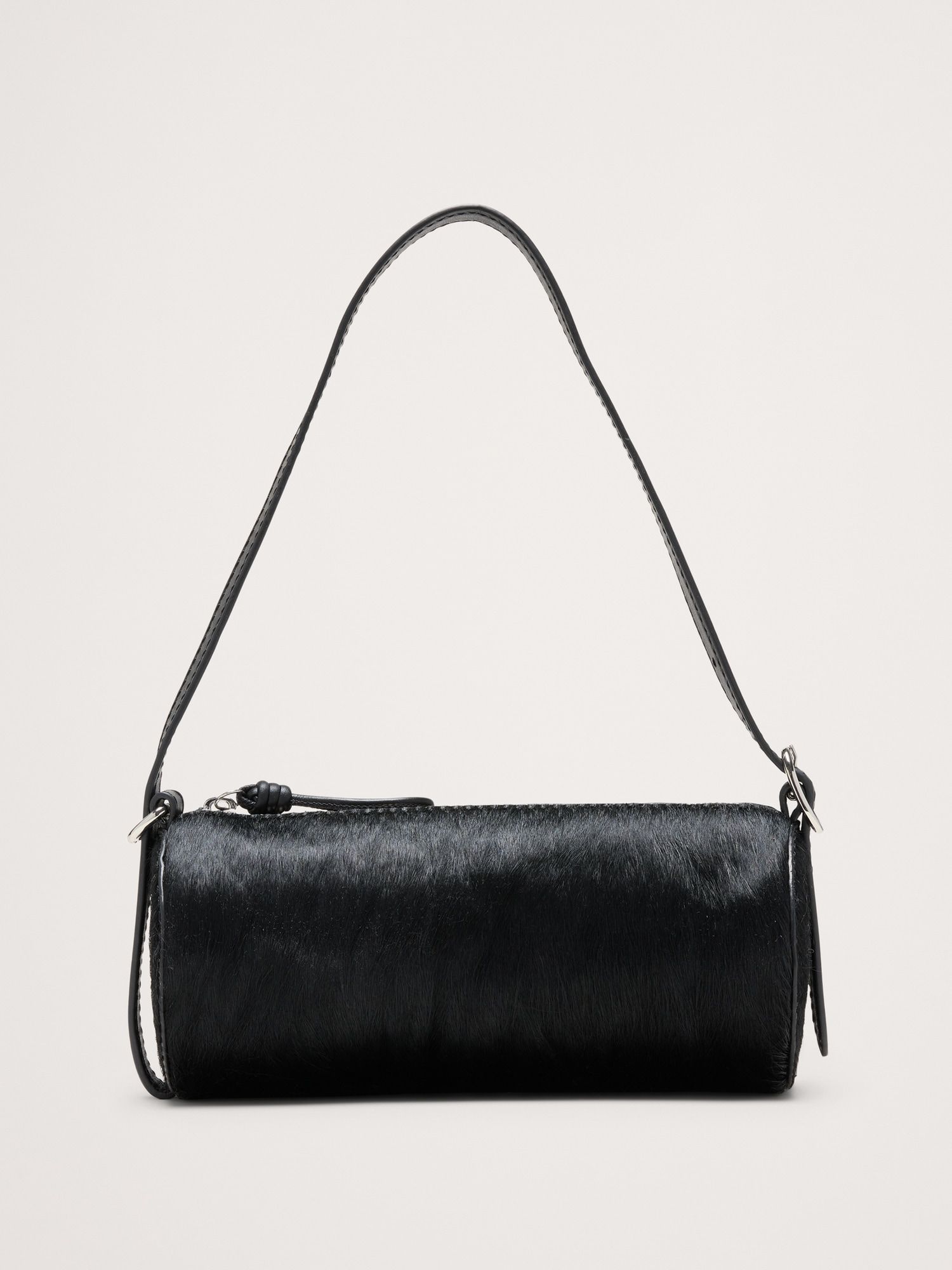 Leather Barrel Bag