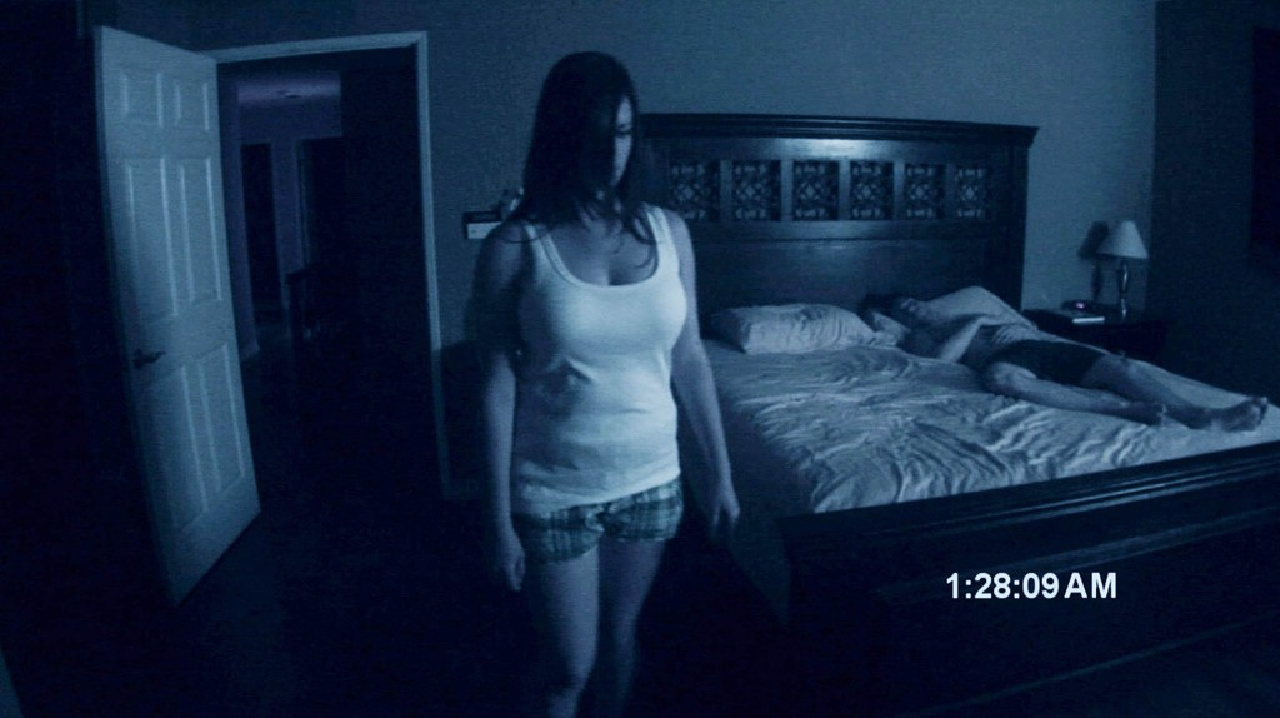 The couple on Paranormal Activity.