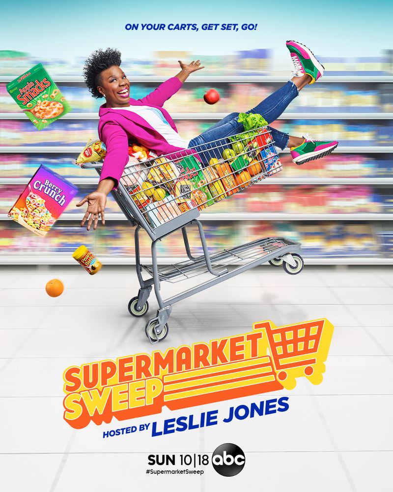 Leslie Jones in 'Supermarket Sweep' 2020