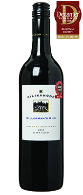 Kilikanoon Killerman's Run Cabernet Sauvignon Australia 2012