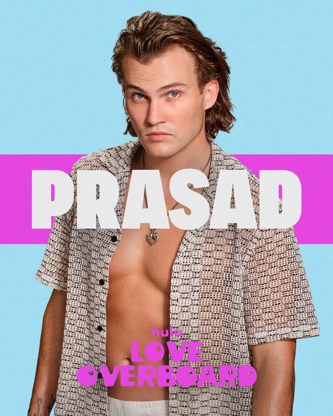 Prasad from the Hulu dating series 'Love Overboard.'