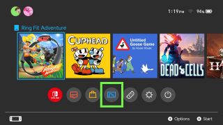 how to send nintendo switch screenshots to your phone - select albums