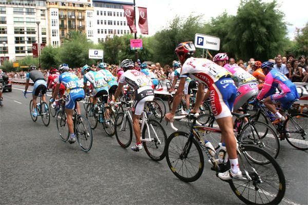 Other riders get their race underway
