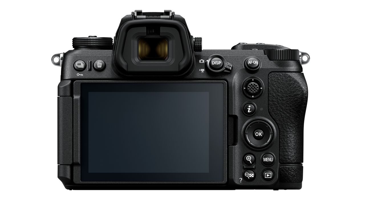 Nikon Z6 III camera product shot on a white background