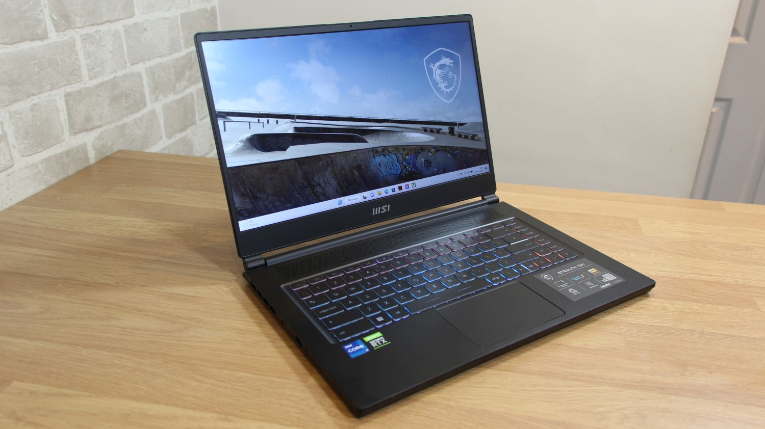 MSI Stealth 15M laptop review: affordable power with a mediocre display