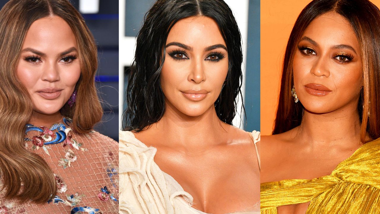 chrissy tiegen, kim kardashian, beyonce