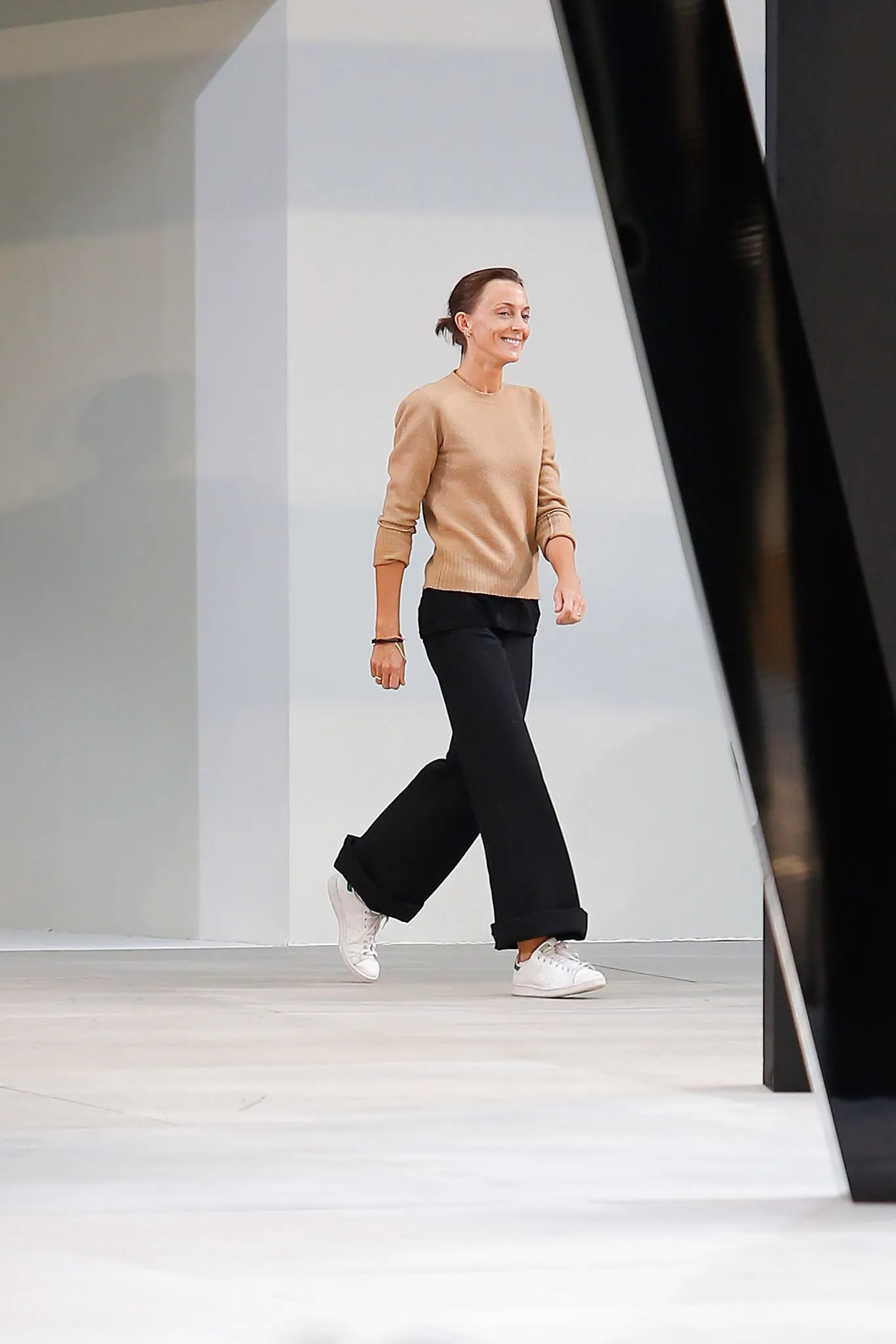 Phoebe Philo in Stan Smiths