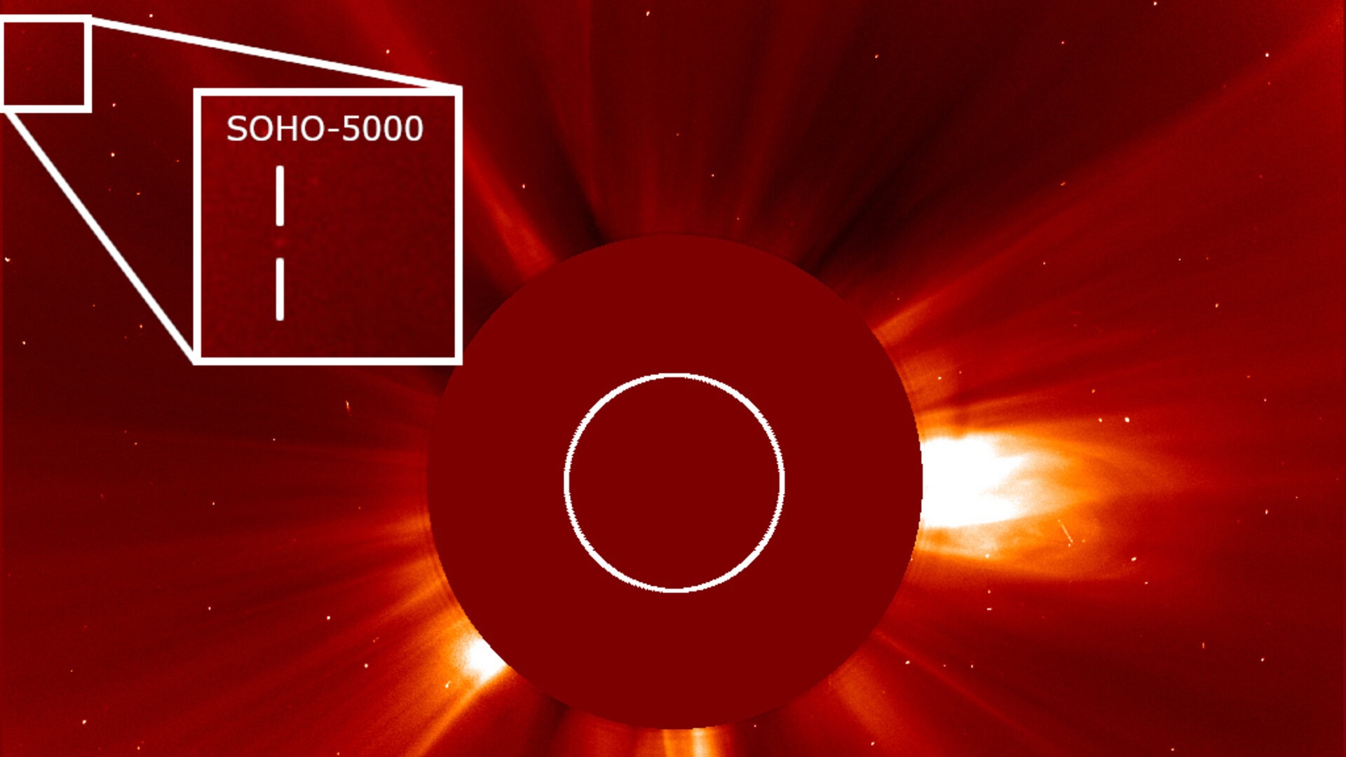 Solar spacecraft ‘SOHO’ discovers its 5,000th comet Space