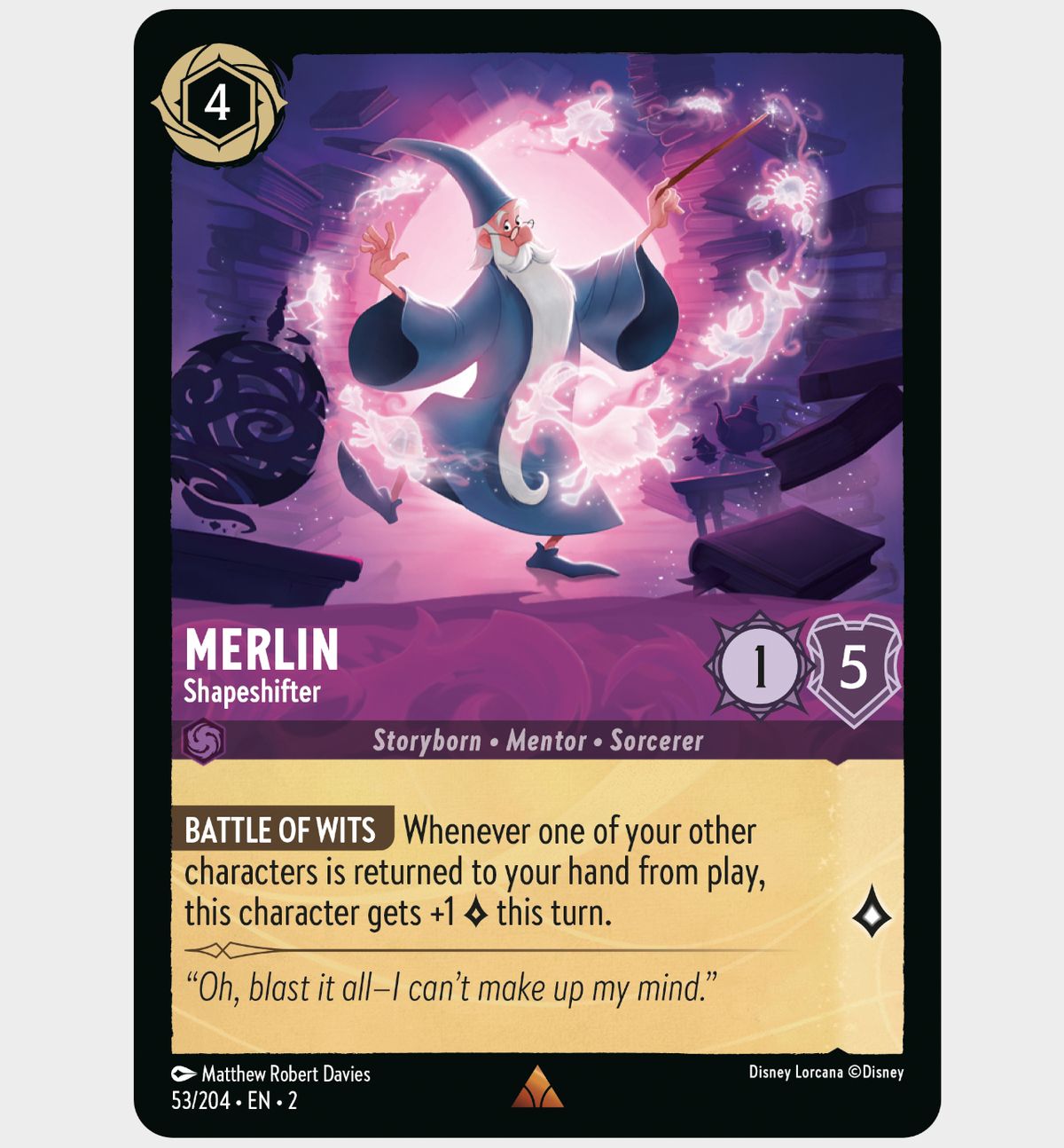 Disney Lorcana cards