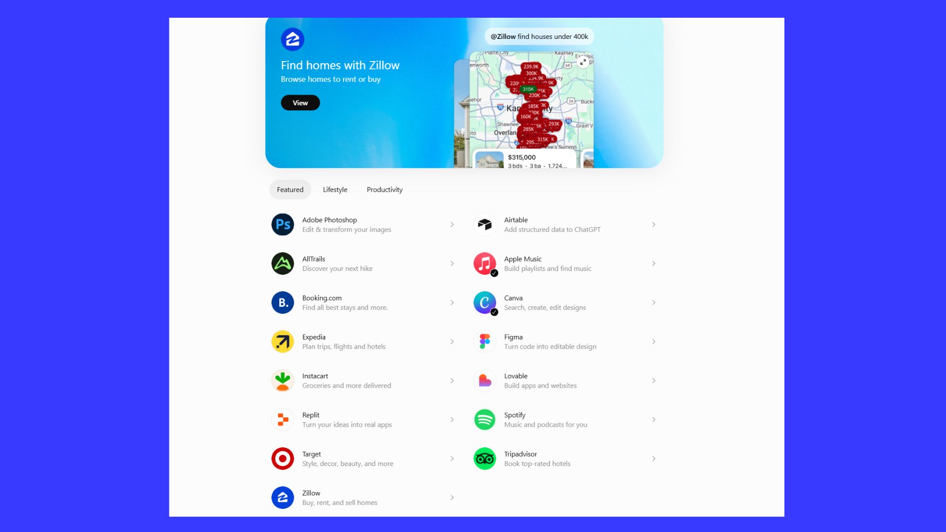 برنامه های ChatGPT