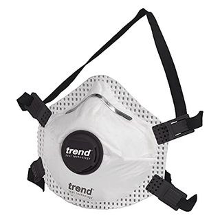 Trend Ffp3 Disposable Dust Masks, Pack of 5, Lightweight Valved Respirator, Fine Particle Protection, Rpe/ffp3v/5