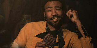 Donald Glover as Lando Calrissian in Solo: A Star Wars Story