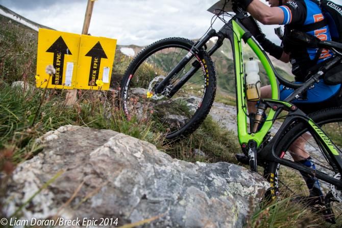 The summit is hard to ride at 12,000