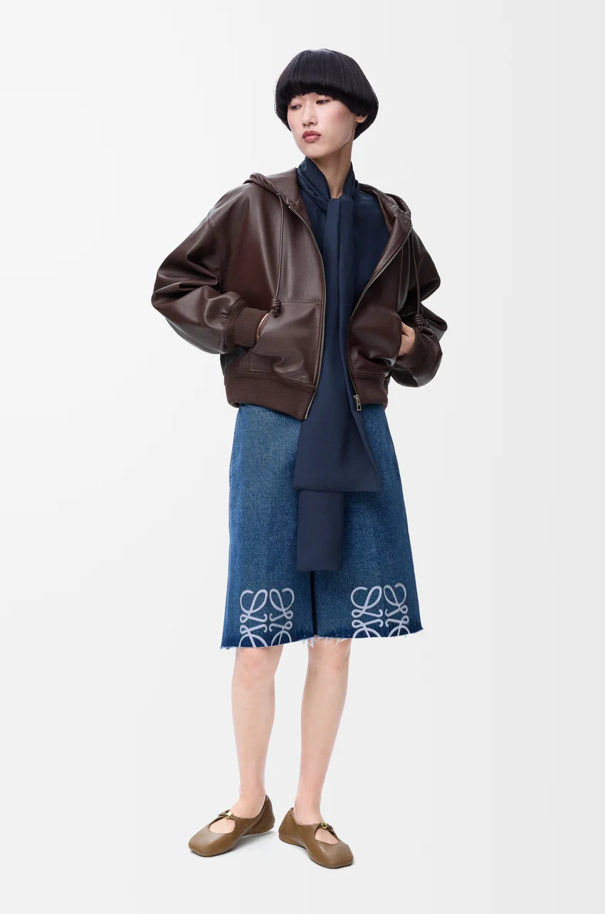 Loewe, Anagram Shorts in Wool and Cashmere