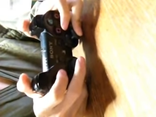 Armored Core backwards controller grip