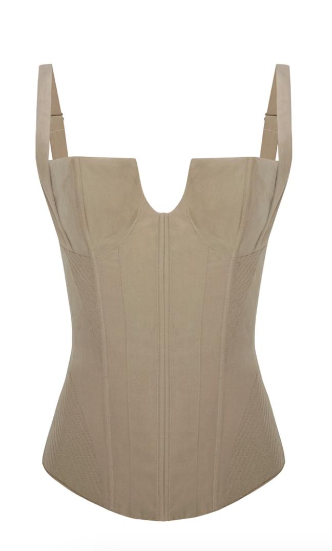 PCFG, Corset Top - Moon Rock