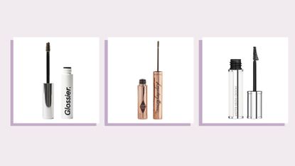 A selection of the best eyebrow gels including glossier charlotte tilbury and givenchy