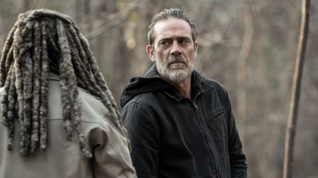 Jeffrey Dean Morgan as Negan in The Walking Dead season 11
