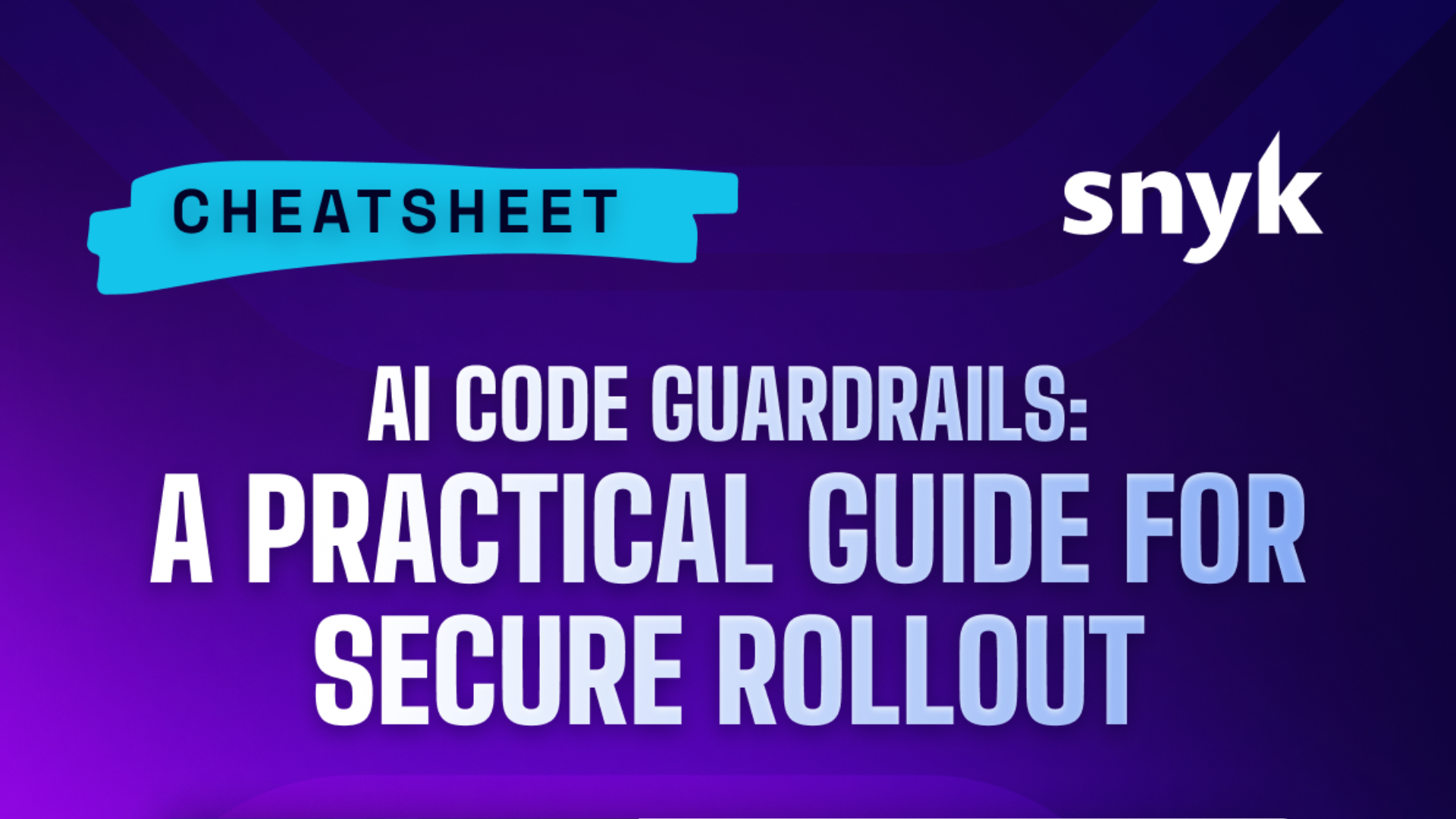 AI Code Guardrails: A Practical Guide for Secure Rollout