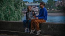 Jemaine Clement as Steve, Nicola Walker as Alice in Alice and Steve
