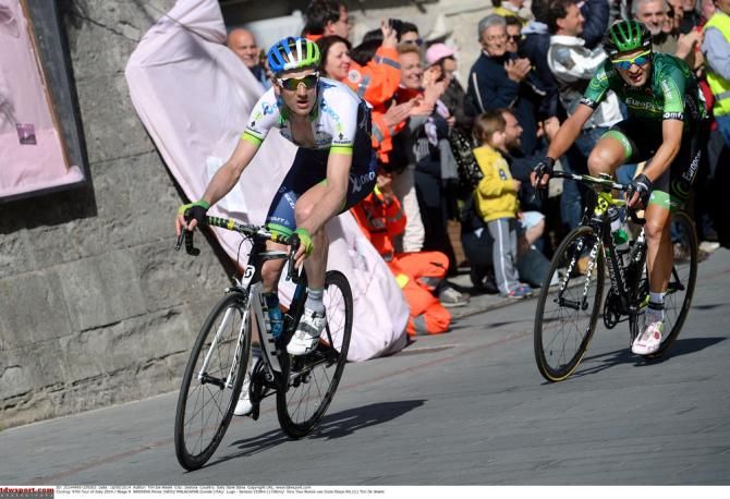 Pieter Weening (Orica-GreenEdge) leads the escape