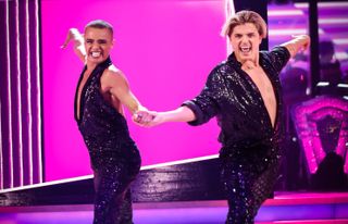 Layton Williams and his pro partner Nikita Kuzmin from Strictly Come Dancing 2023