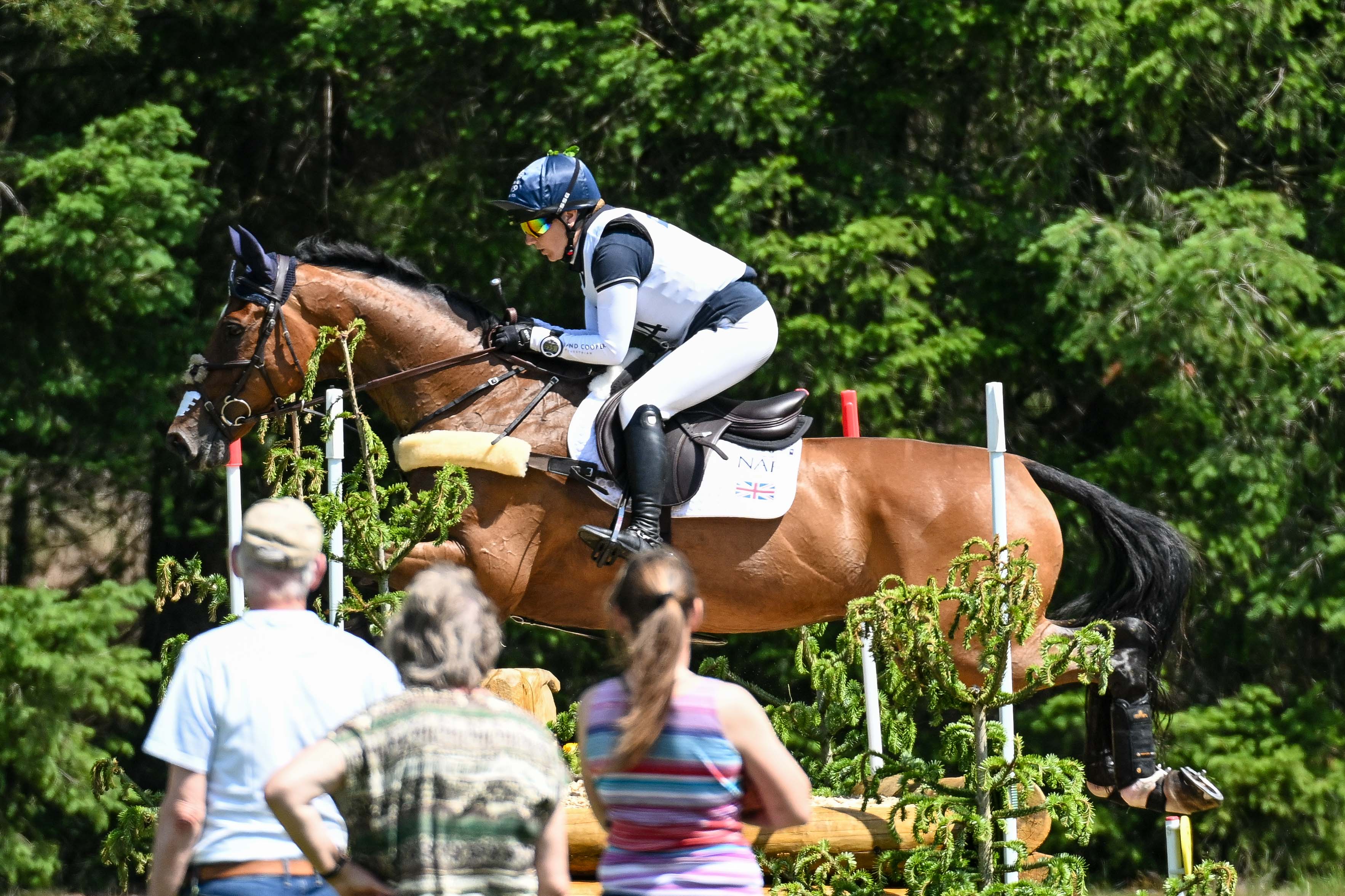 Luhm&uuml;hlen Horse Trials cross-country 2025 &ndash; Laura Collett and London 52