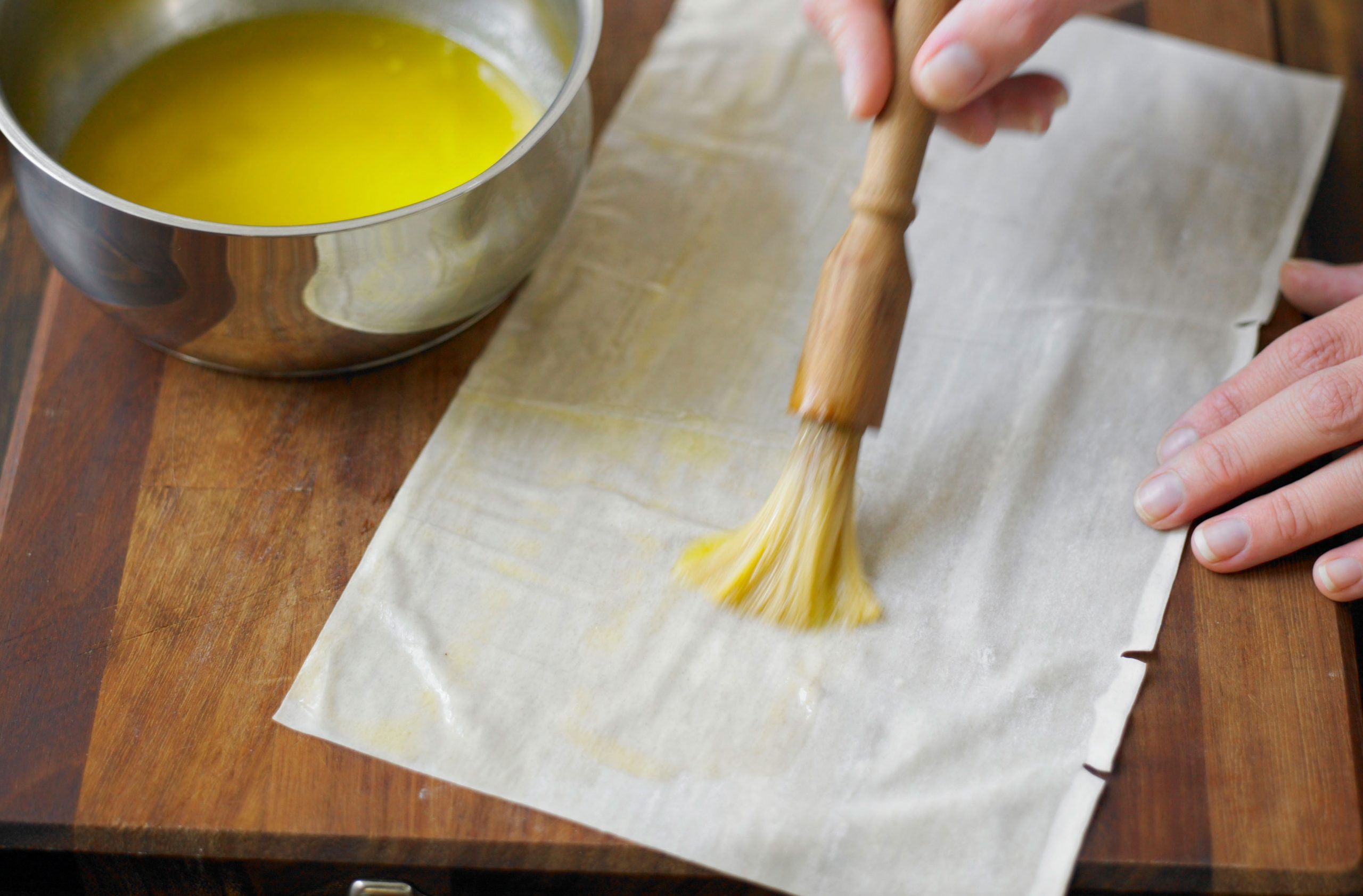 Michel Roux's filo pastry recipe
