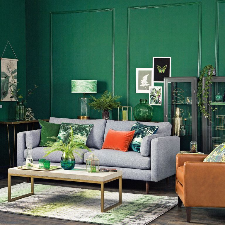10 green and grey living room ideas for a smart space Ideal Home