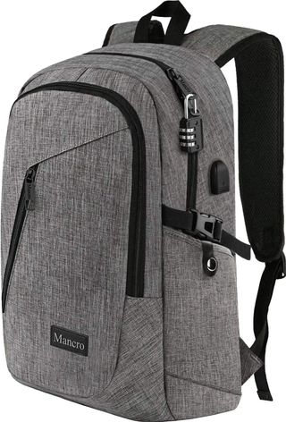 Mancro Anti Theft Backpack Render