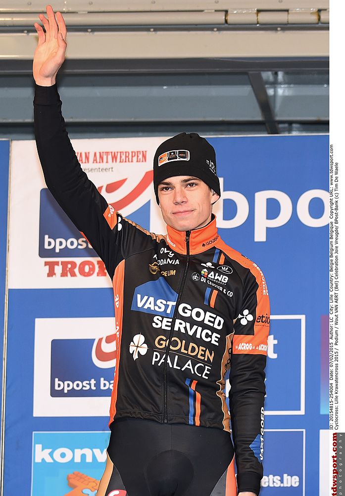 Wout Van Aert wins the overall Bpost Bank Trophy