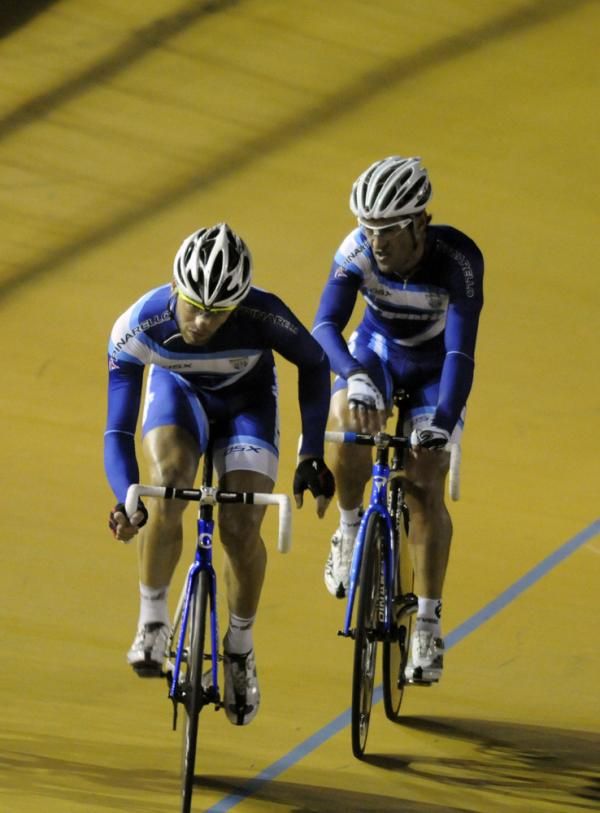 The Argentinean team in the Madison