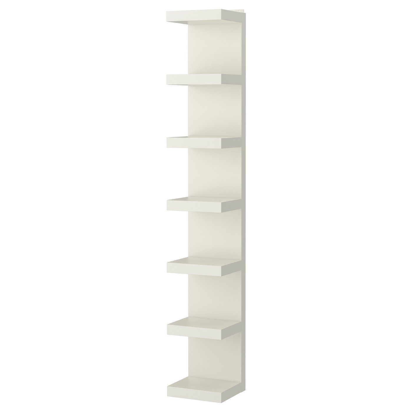 Lack Wall Shelf Unit - White 11 3/4x74 3/4 "