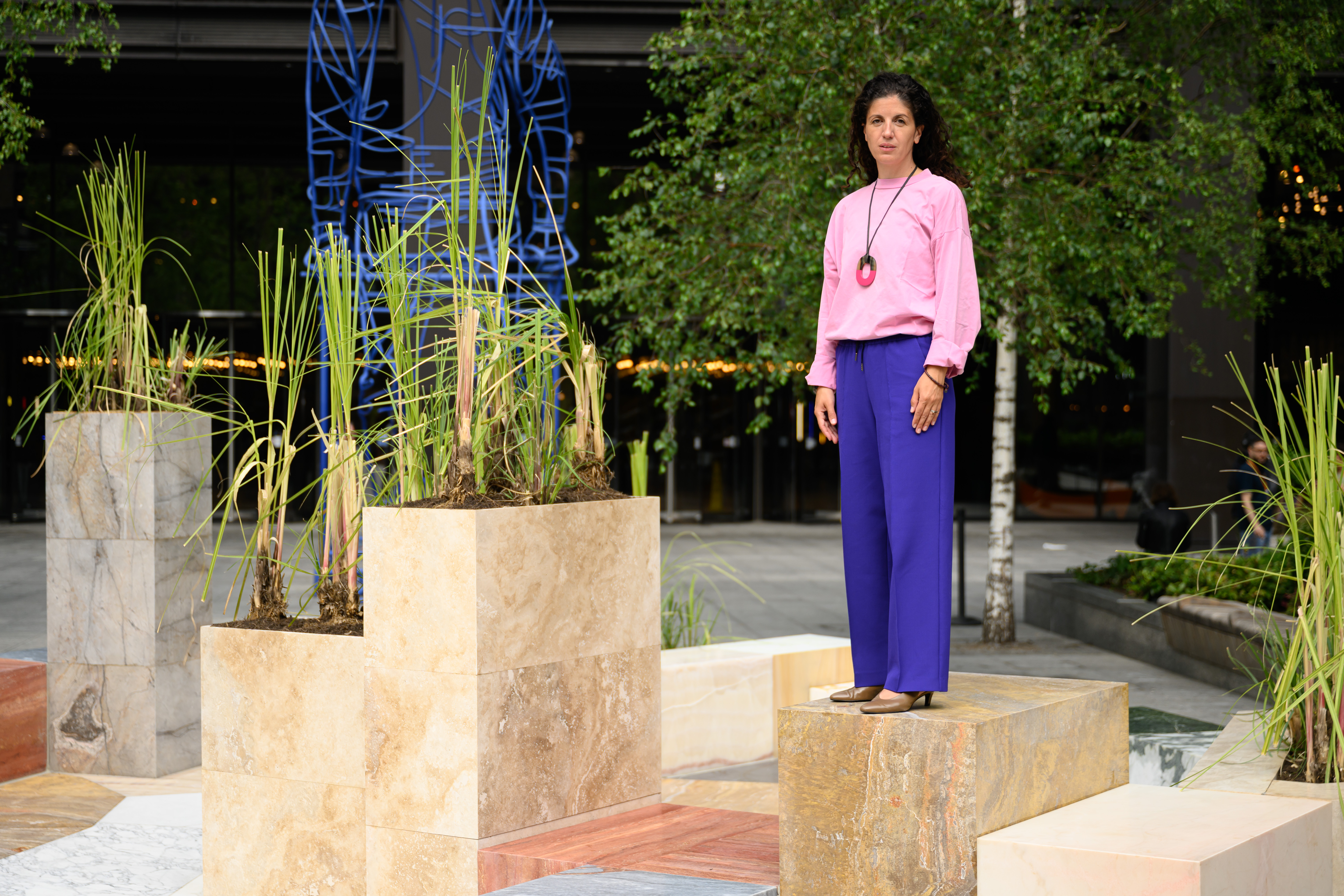 'colour field', a shoreditch pavilion by objects of common interest