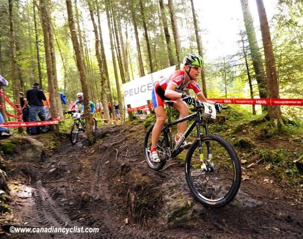 Gunn-Rita Dahle Flesjaa (Norway) had a strong race