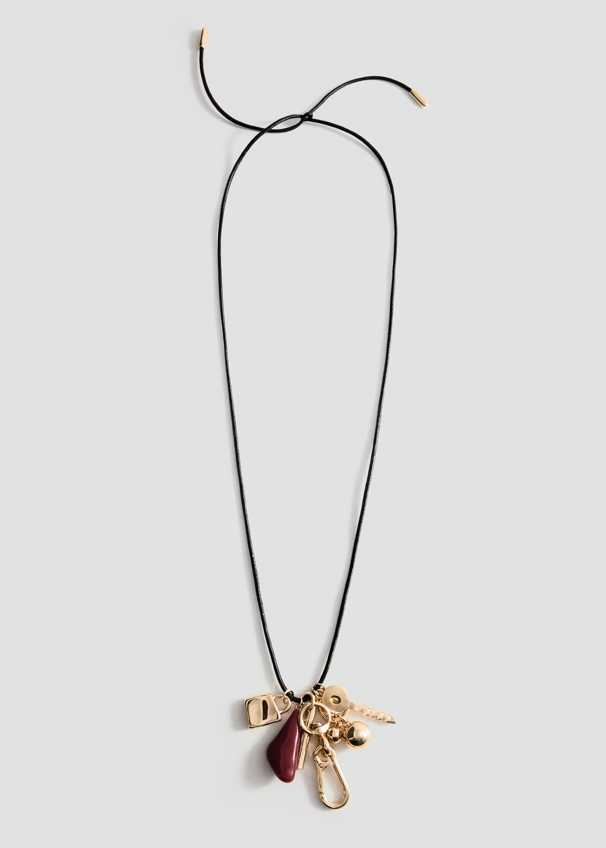 Mango, Pendant Necklace With Charms - Women