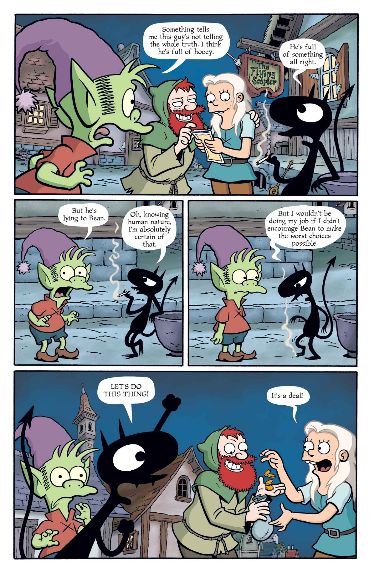 Disenchantment: Untold Tales Vol. 1 art