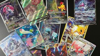 A range of special Pokémon TCG cards