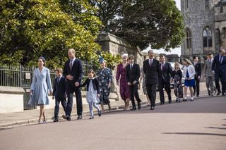 Royal Family at Easter service
