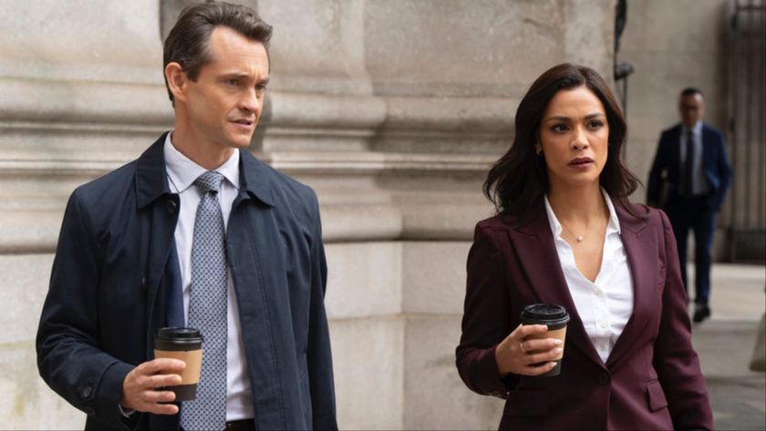 Hugh Dancy and Odelya Haleva in Law &amp; Order Season 24x07