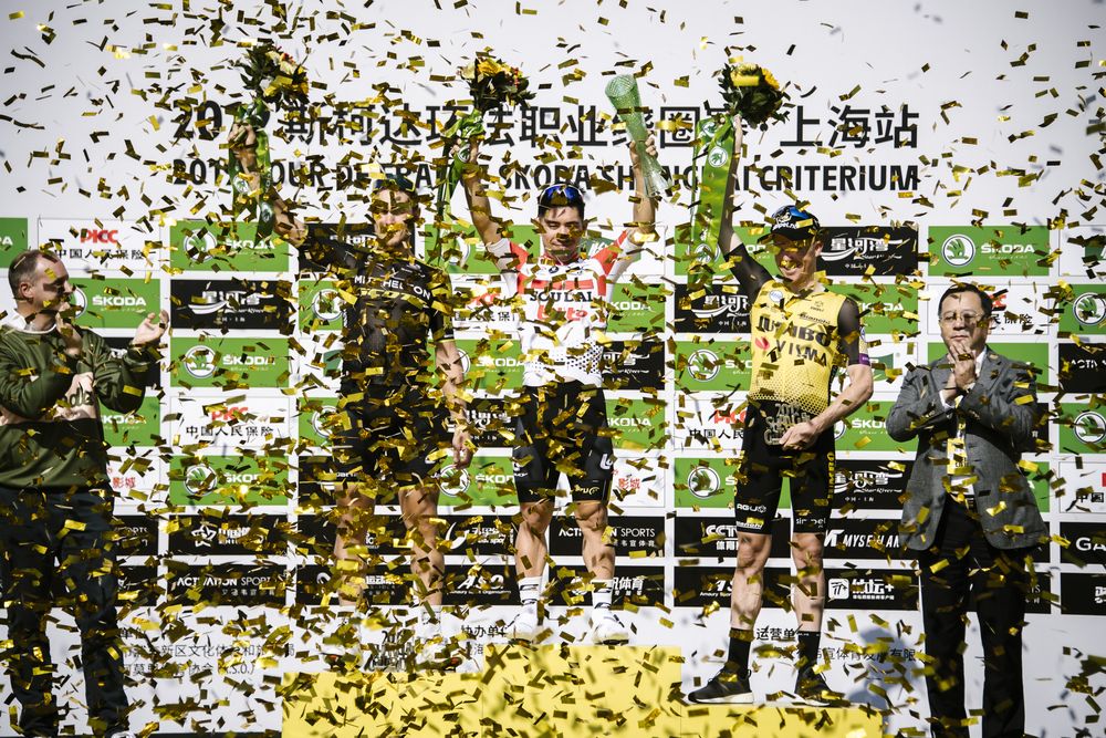 The podium