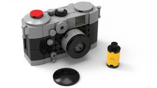 The retro LEGO vintage camera
