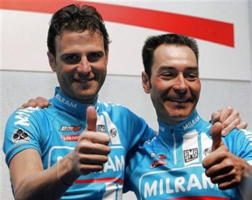 Two thumbs up - both Petacchi and Zabel say two sprinters are better than one.